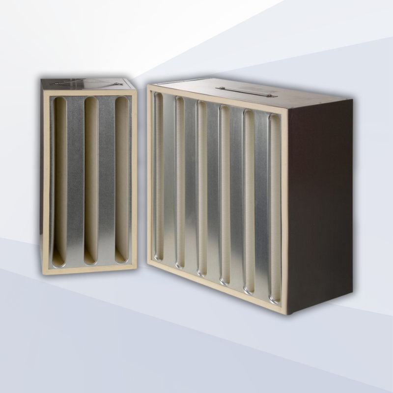 V-Modül Yüksek Kapasite HEPA Filtre